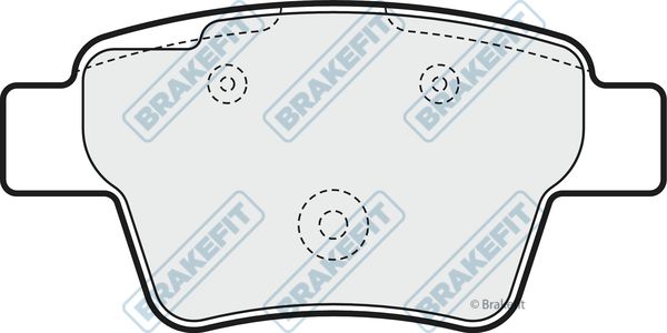 APEC BRAKING Bremžu uzliku kompl., Disku bremzes PD3220